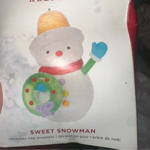 2019 Sweet Snowman Hallmark Keepsake Ornament Limited Edition Rare - Picture 12 of 12